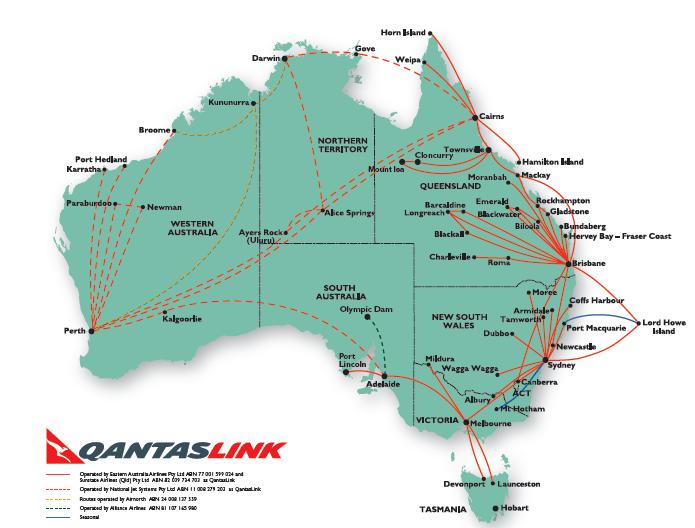 QantasLink Market Profitable operations underpinned by Q400 expansion Seven 1 Q400 74-seat aircraft delivered Revenue base strengthening with demand and yield improvement Leading regional OTP across