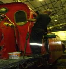 crew arrived for duty at 03h00 to light the locomotive and prepare her for the day s activities.