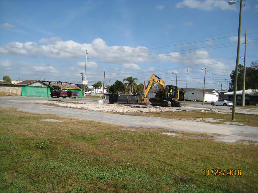 PHOTOGRAPHIC LOG Site Name: Former Hoppy s Paint & Body and Knat s Barber Shop Site Location: 609 and 611