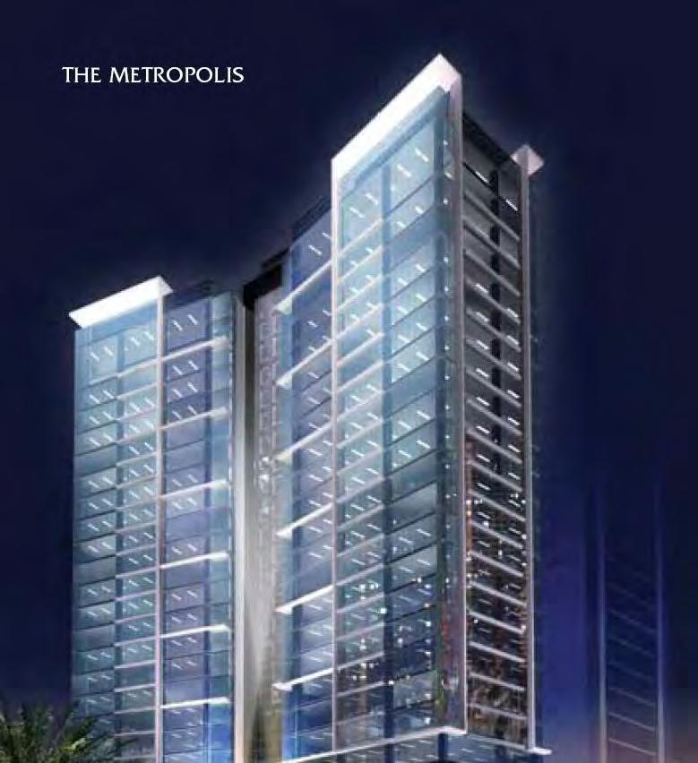 Emirates MAN Contracting Metropolis Tower Commercial Tower Business Bay,