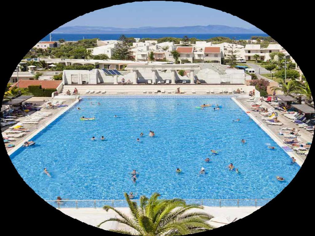 Kipriotis Village Resort located on the beach offering a diversity of restaurants, bars and an extensive range of sport, leisure and