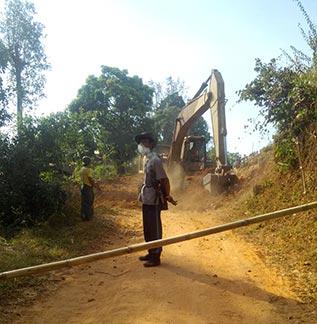 These photos are included here to show the frequency of the road construction happening in Toungoo District during the reporting period.