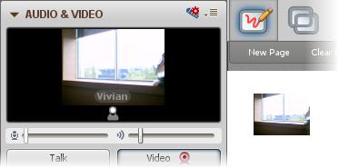 Multi-Camera Vide in Recrdings If a sessin with multiple simultaneus cameras is recrded, the vide frm all cameras is saved and, when playing the recrding, yu can chse wh t shw in yur primary vide