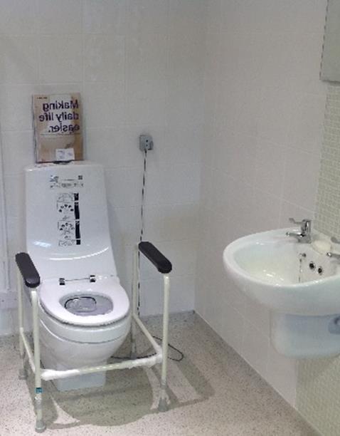 Toilet surround frames Frames Quick and easy to place Various