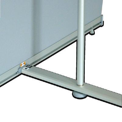 BANNER DISPLAYS WEST (double-sided) Tension Banner Display Clamp rails make for easy graphic changes in the