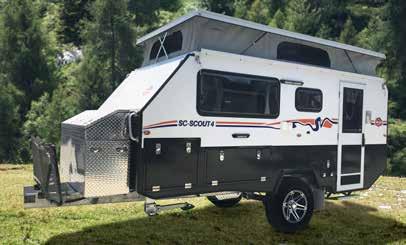 SC-SCOUT 4 STONEY CREEK SCOUT 4 A superior build with the family in mind, this 4 berth hybrid camper is perfectly matched to families that love the great outdoors but don t want to leave the