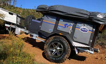NUGGET-SF NUGGET SOFT FLOOR The Nugget Soft Floor (Nugget-SF) is a compact off-road camper perfectly designed for serious adventure