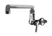Encore Single Wall and Deck Mount Spouts and Faucets Series KN70, KN72, KN74 Wall Mount Spout Bases with Horizontal Swing Spouts Spout Length KN72-9006-Q 6 (150mm) $83.