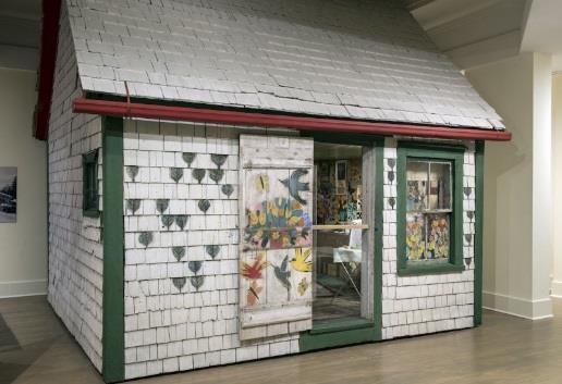 Art Gallery of Nova Scotia The Art Gallery of Nova Scotia located in Halifax, is home to the largest collection of Maud Lewis art, including the home she shared with her husband, Everette Lewis.