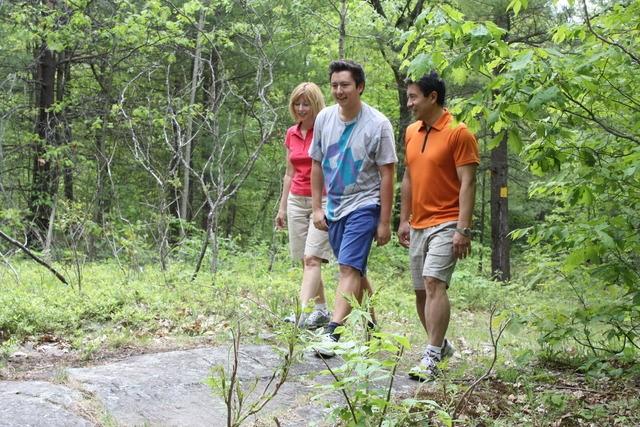 Enjoy a hike on one of our beautiful nature trails.