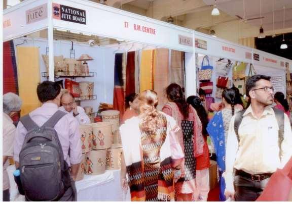 NJB booths included 18 established jute exporters as well as budding exporters from different parts of the country.