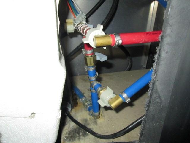 the stress on plumbing fixtures attached to the heater caused water leaks and other problems relat- over the wiring and elec- ed to safety.