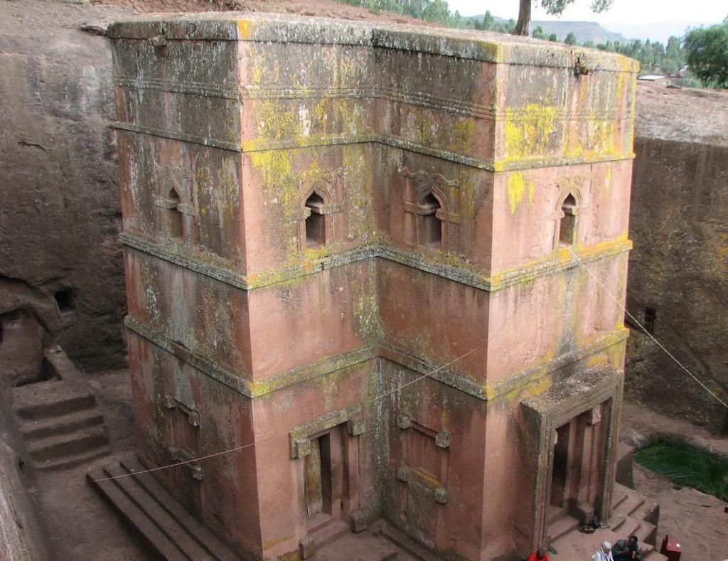 Day 7 Fly Axum Lalibela In the morning, fly to Lalibela home of the 12 th century AD rock hewn churches of King Lalibela.