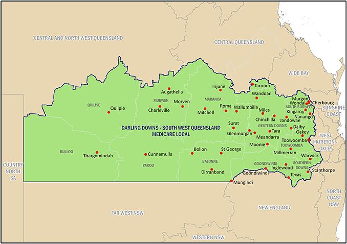 Appendix G: SOUTH WEST Region Map and Descriptor The South West region extends across