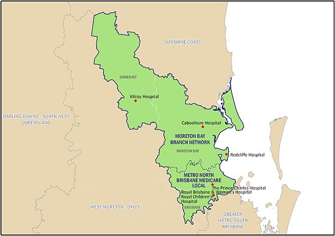 Appendix H: SOUTH East Region Map and Descriptor The South East region covers the area from Gympie in the