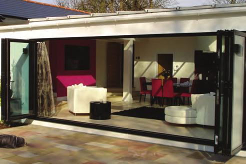 Bi-Folding doors add a new dimension to any room, whether open