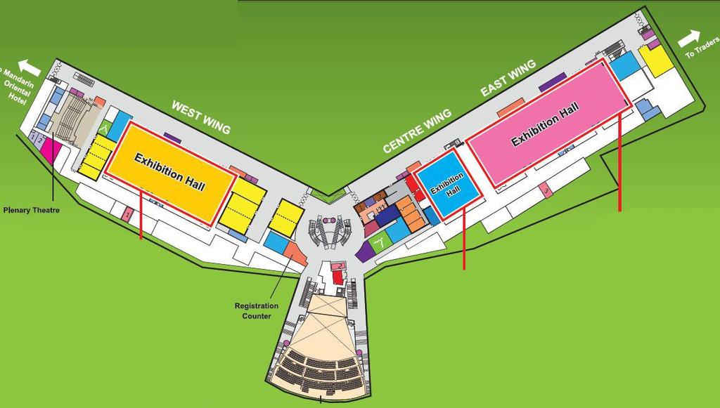 1.5 Floor Plan of International Rubber Glove Conference & Exhibition