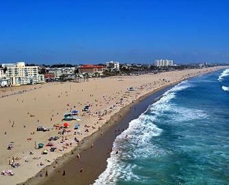 entertainment, outdoor recreation, and attractions that Santa Monica and Southern