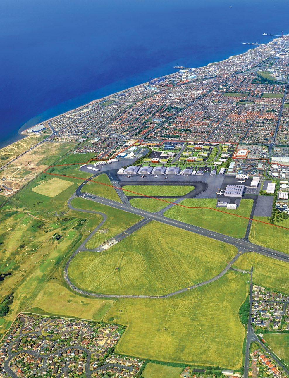 Lancashire Advanced Manufacturing and Energy Cluster BLACKPOOL AIRPORT ENTERPRISE ZONE INTRODUCTION Blackpool South Squires Gate Established in April 2016, Blackpool Airport Enterprise Zone is a 144