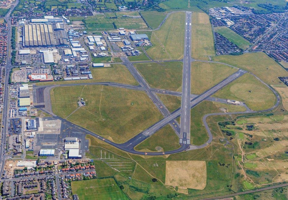 THE OFFER Blackpool Airport Enterprise Zone will be one of the North West s Premier Business Locations offering connected, high quality business and industrial premises within an excellent setting.