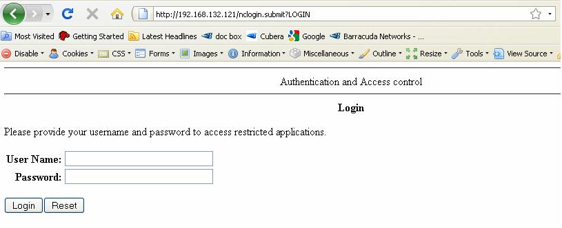 If the user realm is set to HTML Form authentication type on the SiteMinder Policy Server, the Login Method on the Barracuda Web Application Firewall must be set to HTML Form. Verify the Setup 1.