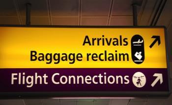 belts Assistance services within baggage claim area, especially