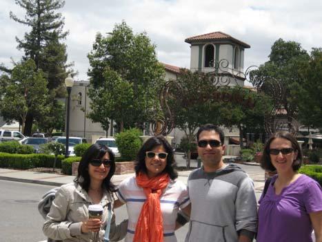 Soraya and Hanif took us on trips to enjoy the San Francisco Bay and