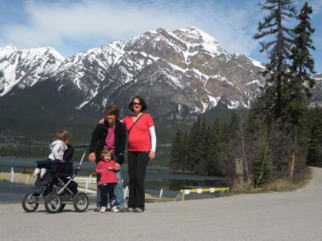 We travelled to Jasper National Park (3- hour drive from