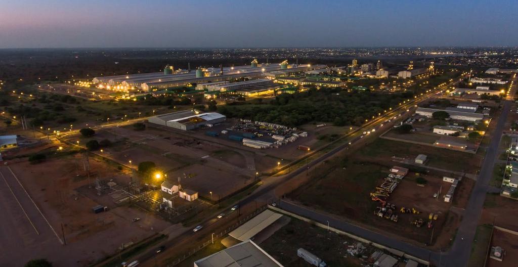 Providing the best industrial investment opportunities in Mozambique 600 hectares of land available for development 35 companies located inside the park 5 000 size of current workforce 15 countries