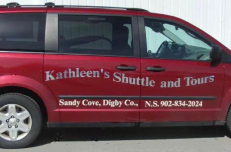 SHUTTLE SERVICES TO HALIFAX / DARTMOUTH & THE AIRPORT kathleensshuttleandtours.webs.com E-mail: goingwithkathleens@gmail.