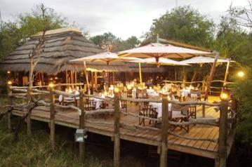 Kapama River Lodge Kapama River Lodge is stylishly furnished and beautifully positioned along a dry riverbed.