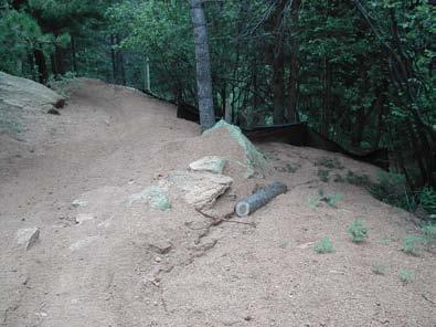 removed (view down trail).