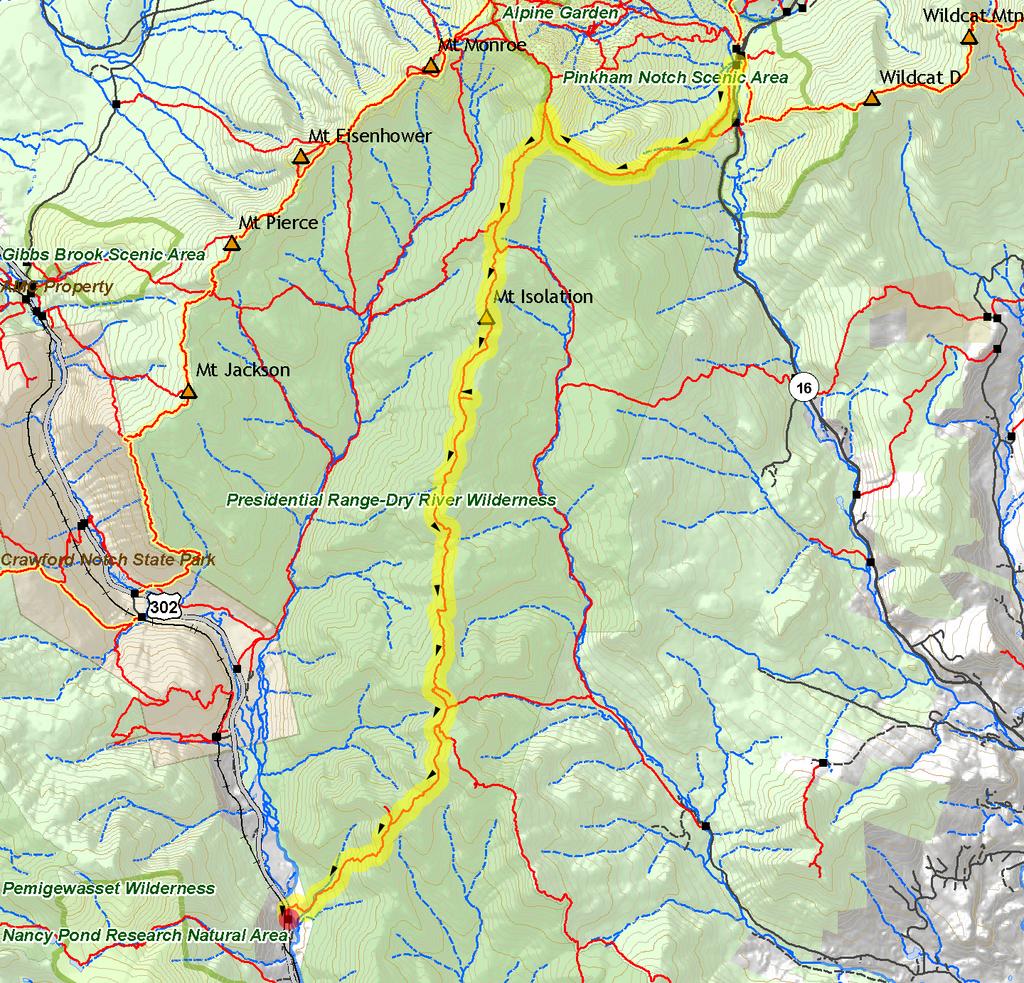 AMC May 13, 2014 Davis Path 0 7950 ft 2007, Appalachian Mountain Club.