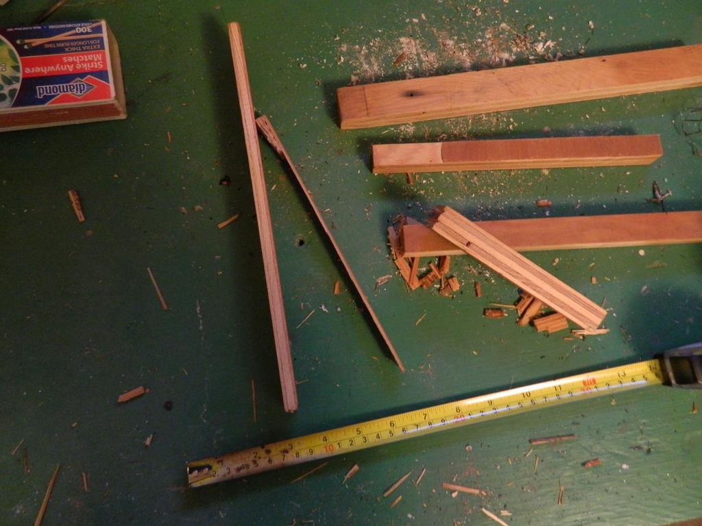 Cut lumber Small and large pieces