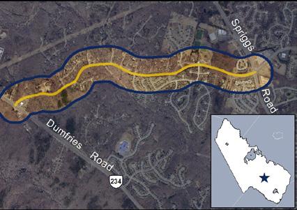 Connectivity - Complete the four-lane widening of Minnieville Road from its northern terminus with Old Bridge Road to its southern terminus at Route 234 (Dumfries Road).