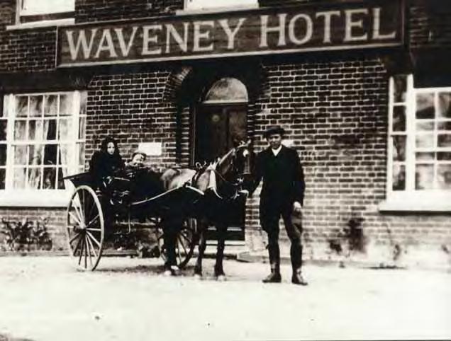 THE WAVENEY INN AND HOTEL Inspired by our pub s past as an oasis for weary travellers.