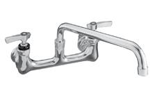 Encore KL54 Series Wall Mount Faucets FOODSERVICE 2-5/8 (67mm) A C B 8 Adj.
