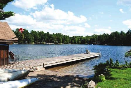 OUR FEATURES - cont Lakeside & Waterfront Situated on the shore of Pine Lake, the
