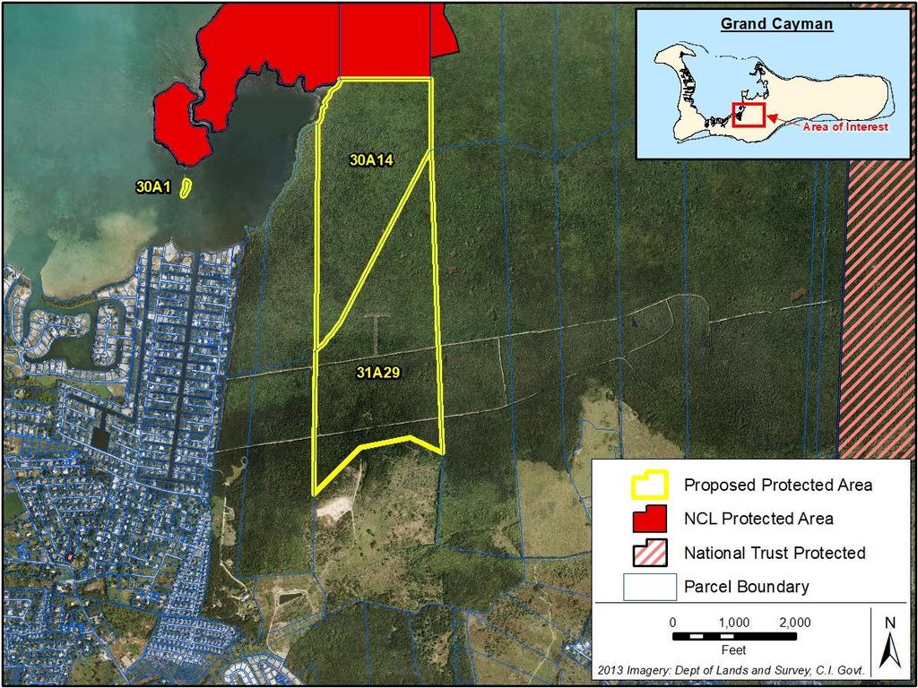 Protected Area Nomination Central Mangrove Wetland South-West, Grand Cayman This nomination is made under Section 9 of the National Conservation Law, 2013 1.
