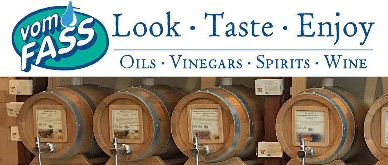 Vinegars, oils, spirits, wines and delicatessen specialties in the best quality Welcome to the vomfass St.