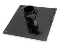 Table Leg Height: 690mm Long Base: 615mm x 830mm BREHA CHROME TUBE FOR PEDESTAL TABLE LEG 007924 Dimensions: 690mm(h) x 445mm(d) BREHA ISLAND TUBE TABLE LEG SET 007876 Tapered recessed base provides