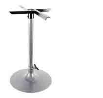 TABLE LEGS WINEGLASS TABLE LEG ANGLE IRON TOP 007884 A wineglass shaped leg with an angle iron split.