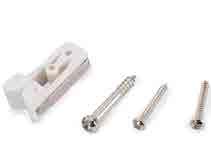 Chrome COMPRESS LATCH SMALL FLUSH FITTING 008238 For use on Service Doors.