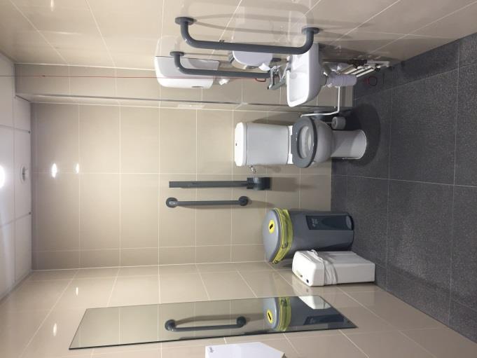A separate standard unisex disable WC facility is situated opposite the men s toilets.