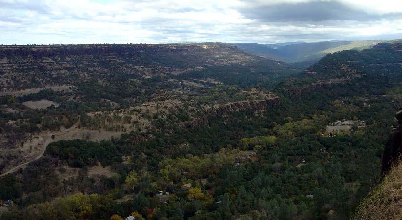 Butte Creek Canyon. Photo courtesy of the Butte County Department of Development Services.