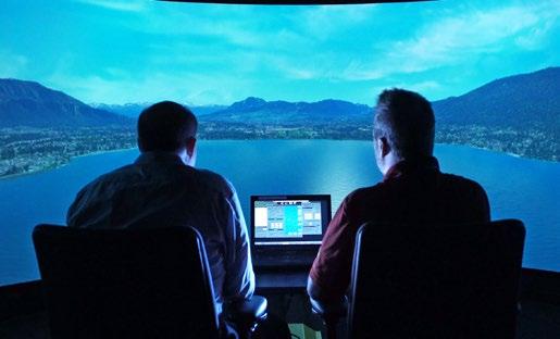 VITAL 1100 + CrewView = Unprecedented Fidelity The new simulators will be equipped with FlightSafety s industryleading VITAL 1100 visual system and CrewView glass mirror displays and 60-inch electric