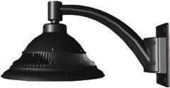 Astor Contemporary Luminaires Arm Mounted Bell The Astor ECAS30 architectural luminaire combines contemporary style and LED