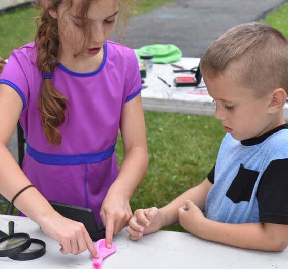 SPECIALTY CAMPS Encouraging Exploration EXPLORE MORE SCIENCE Week 3 Grades K through 6 Bring your curiosity and your friends explore different fields of science as we conduct exciting hands-on