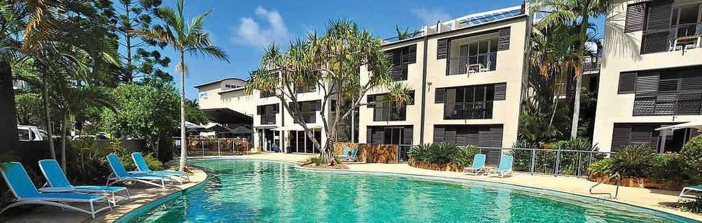 NOOSA BLUE RESORT 7 NIGHTS in a Deluxe Suite Valid for travel: 7 Nov - 24 Dec 18, 29 Jan - 31 Mar, 3 May - 27 Jun 19 7 Nights from 499 * 145 * KIDS STAY FREE THE SEBEL MAROOCHYDORE 5 NIGHTS in a 1