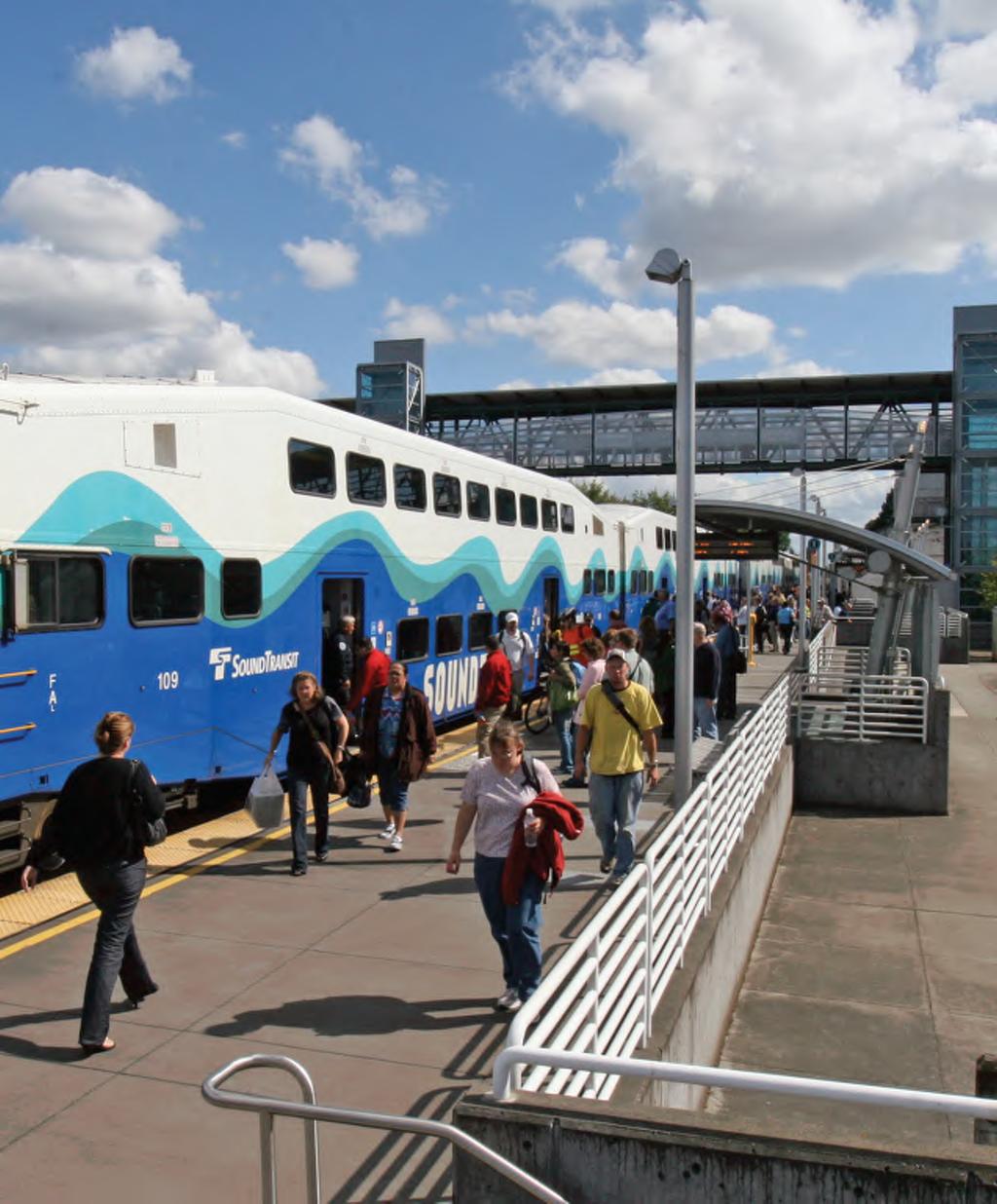 36th Ave S OTHER SOUND TRANSIT PROJECTS IN THE AUBURN AREA Sounder South Capacity Expansion As ridership on the Sounder South line continues to grow, Sound Transit is working to increase train and